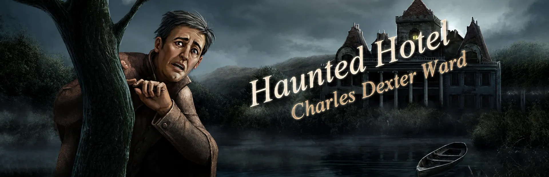 Haunted Hotel: Charles Dexter Ward widescreen key art