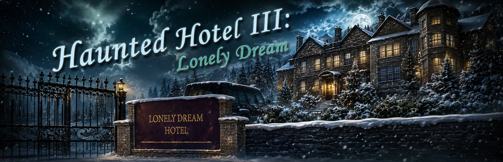 Haunted Hotel: Lonely Dream widescreen key art