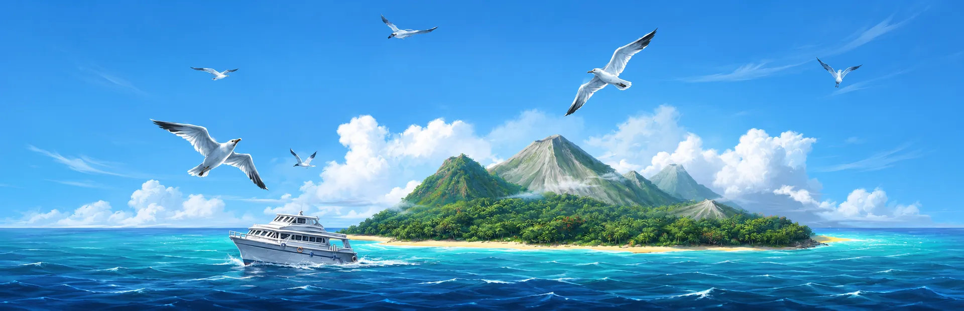 Island: The Lost Medallion widescreen key art
